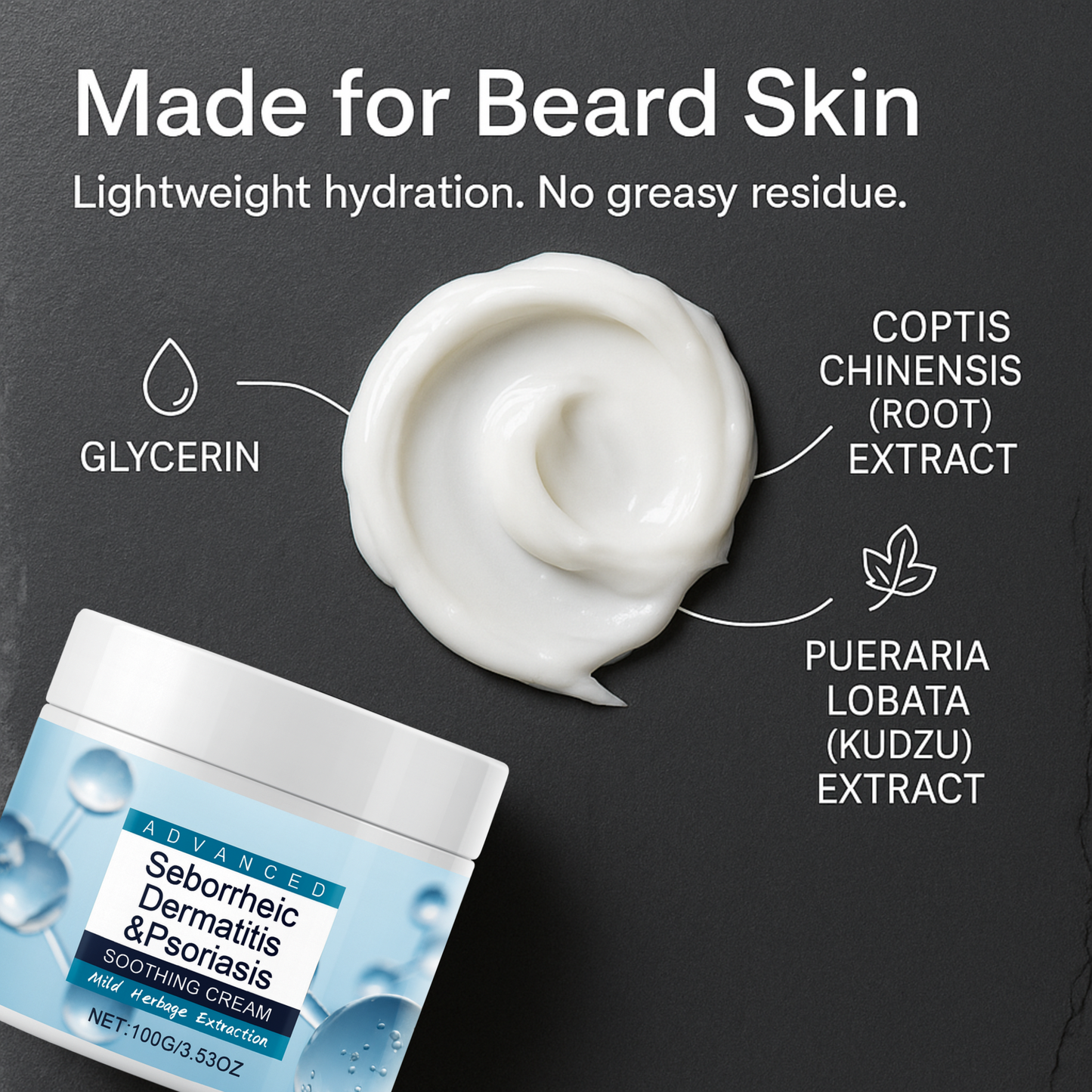 DermaCalm Beard Cream